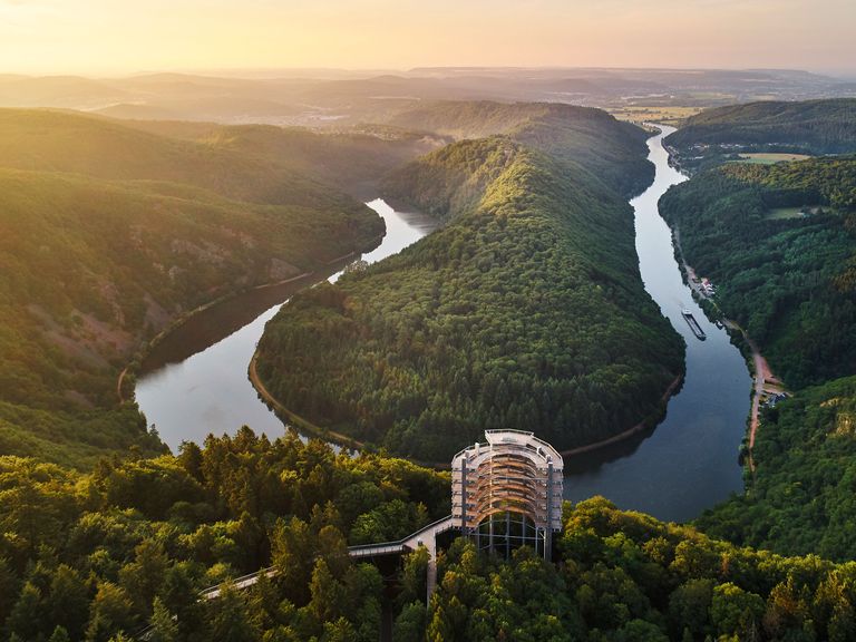 Baumwipfelpfad über der Saarschleife, Mettlach