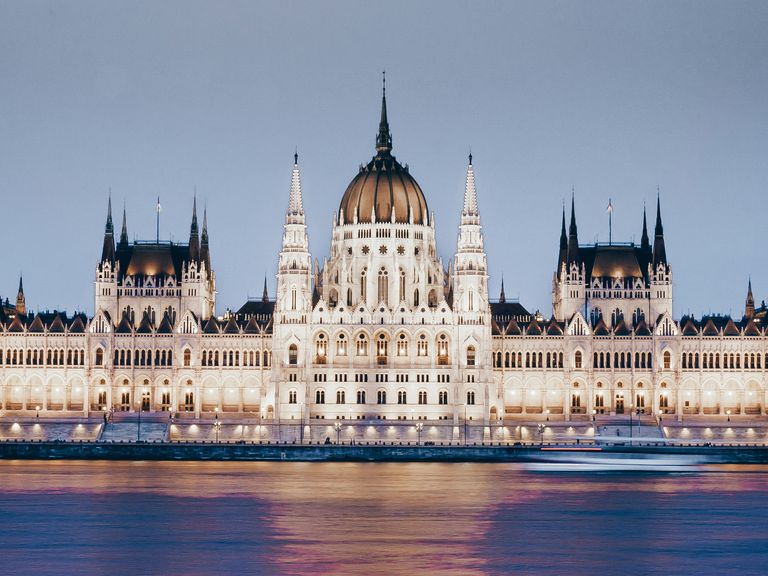 Parlamentsgeb&auml;ude in Budapest
