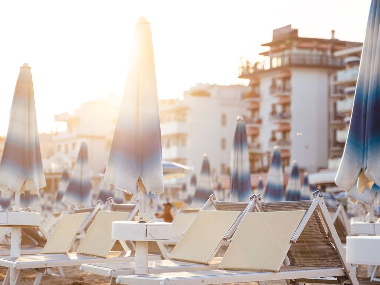Strand in Italien