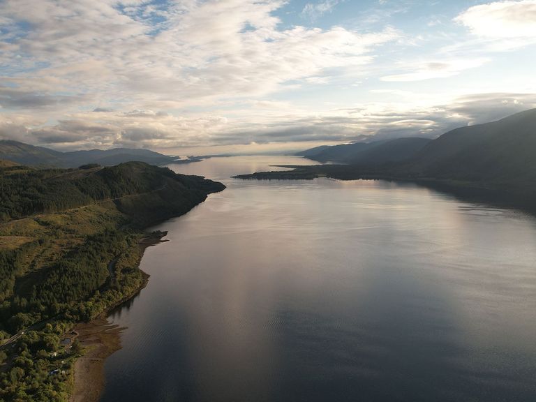 Loch Ness in Schottland