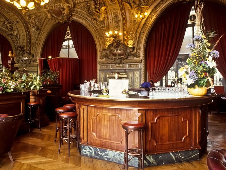 Innenaufnahme des Le Train Bleu in Paris