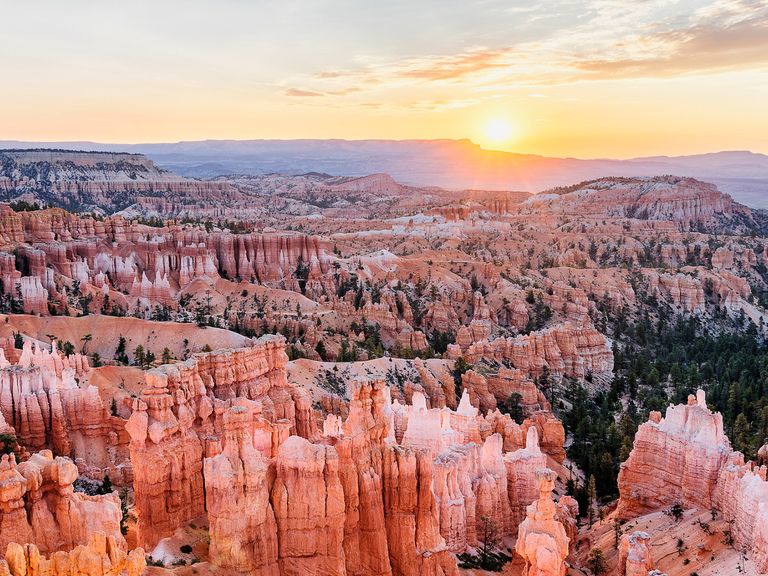 Beeindruckende Felsformationen im Bryce Canyon Nationpark in Utah Bryce Canyon Nationalpark in den USA