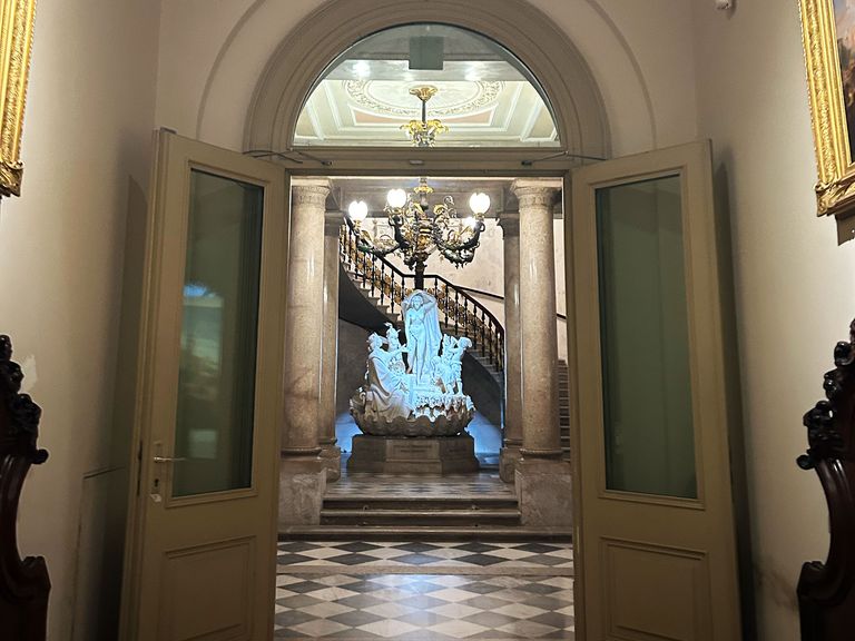 Skulptur im Museo Revoltella