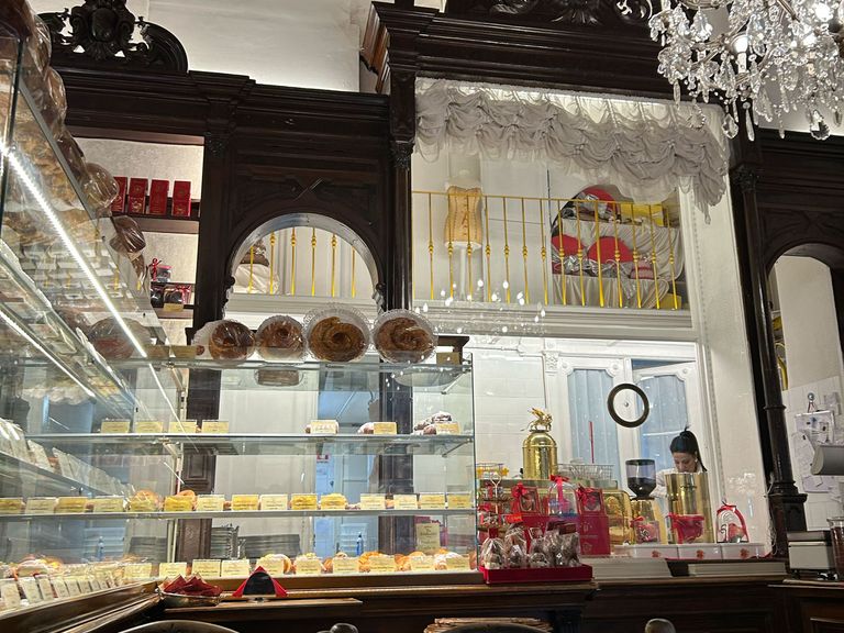 Pasticceria La Bomboniera von innen