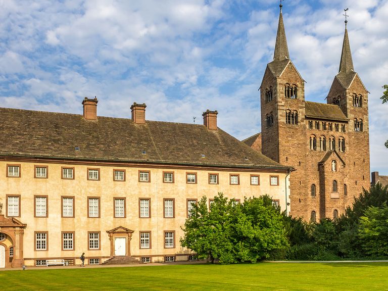 Kloster Corvey in Höxter von außen