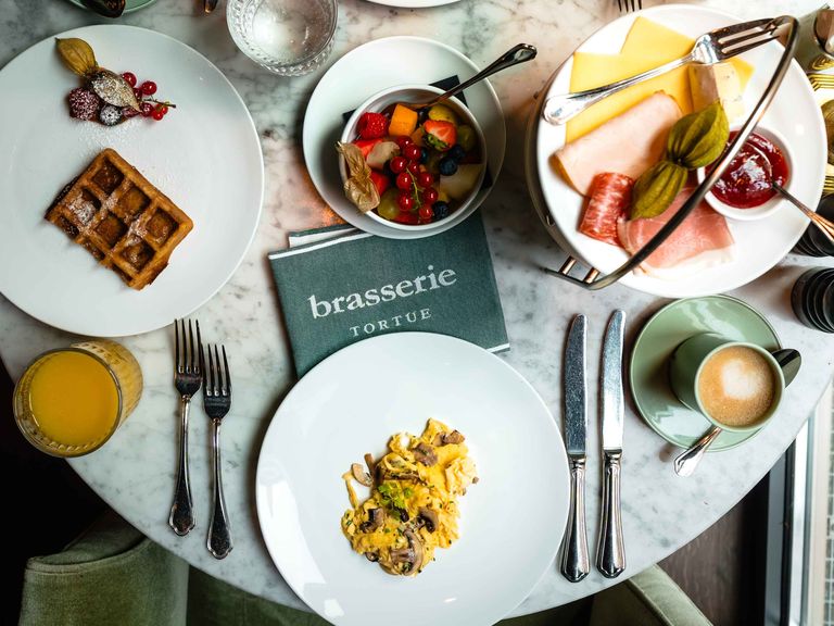Frühstück in der Brasserie Tortue Brasserie Tortue, Hamburg