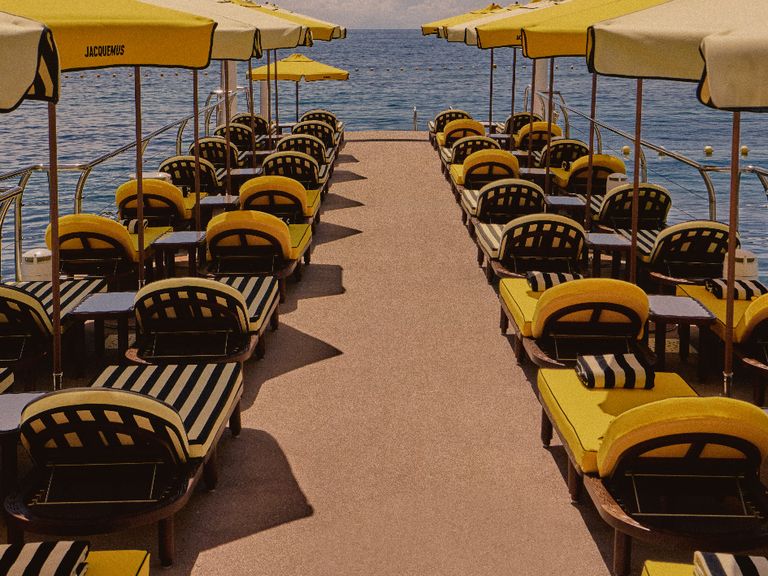 Jacquemus am Monte Carlo Beach Club, Monacco
