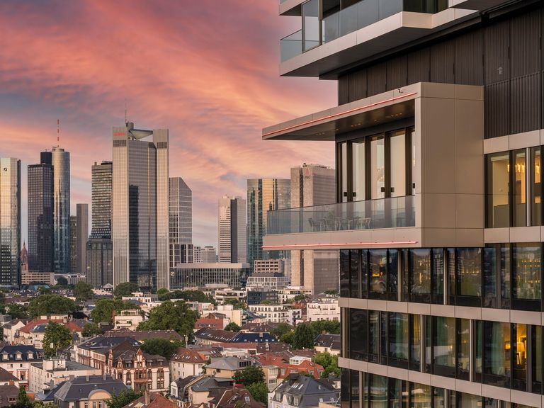 Bester Blick auf Skyline: das Meliá Hotel Meliá Hotel, Frankfurt