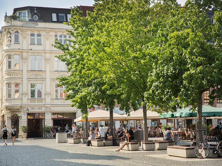 Altmarkt in Cottbus