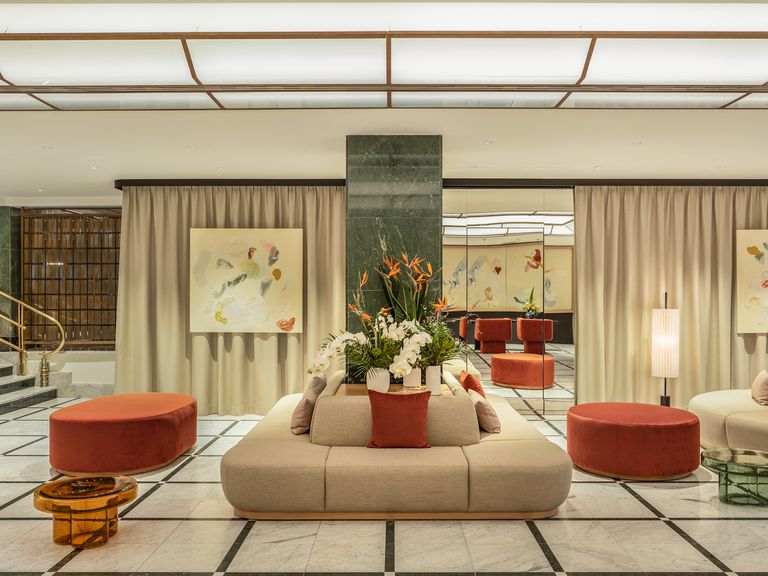 Lobby des Hotel Almanac X Alcron in Prag