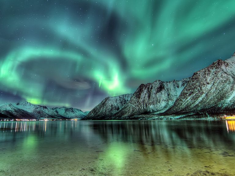 Polarlicht über Norwegen Polarlicht über Norwegen