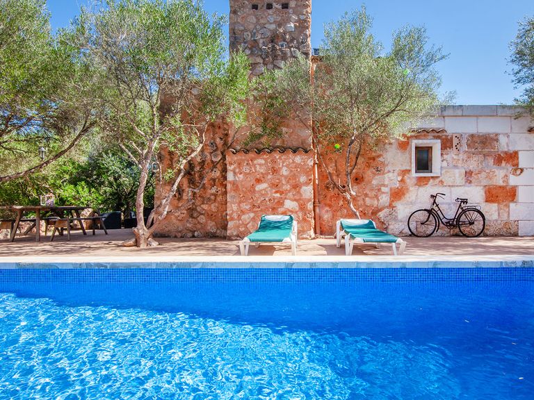 Finca auf Mallorca mit Pool: ein Urlaubstraum. Finca auf Mallorca, Sa Barraqueta des Cazadors, Pool
