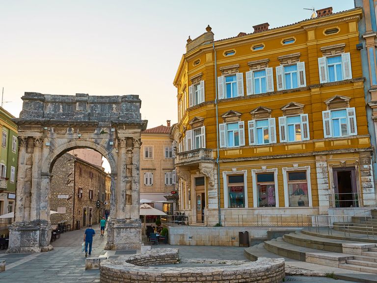 Triumphbogen in Pula