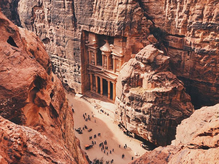 Jordanien, Felsenstadt Petra