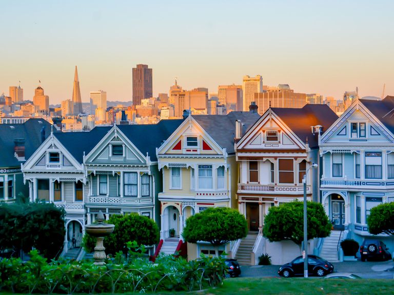Painted Ladies in San Francisco