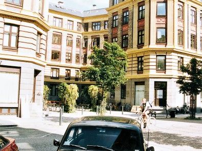 Altbaufassaden in Vesterbro, Kopenhagen