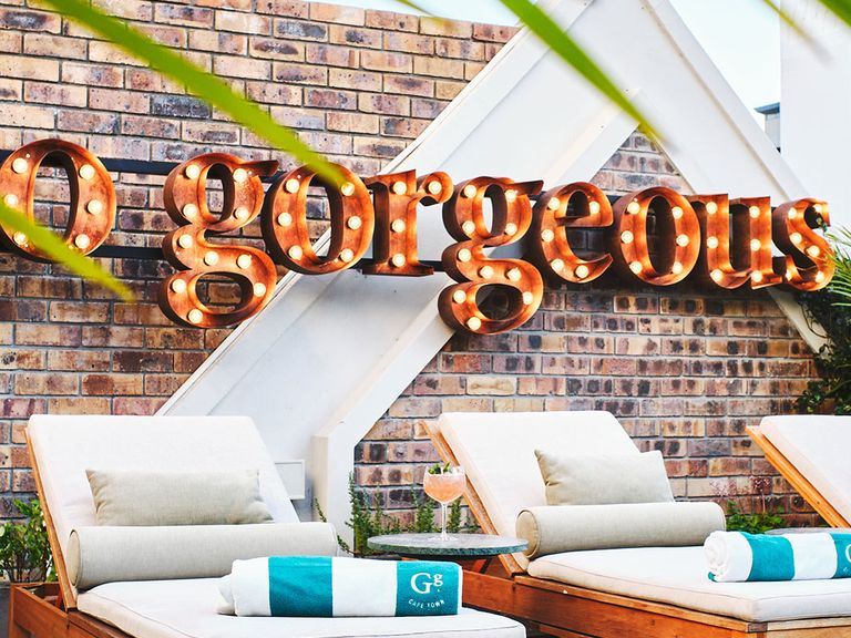 Gigi Rooftop-Deck im Gorgeous George Hotel