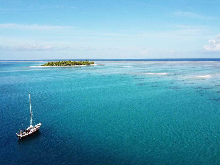 Morsa vor den Tuamotus, Französisch-Polynesien