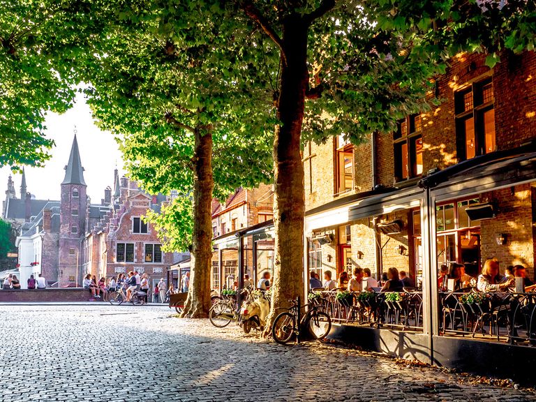 Hier zu sehen: die Altstadt von Brügge. Altstadt von Brügge