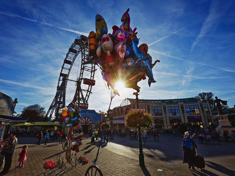 Das Riesenrad auf dem Prater
