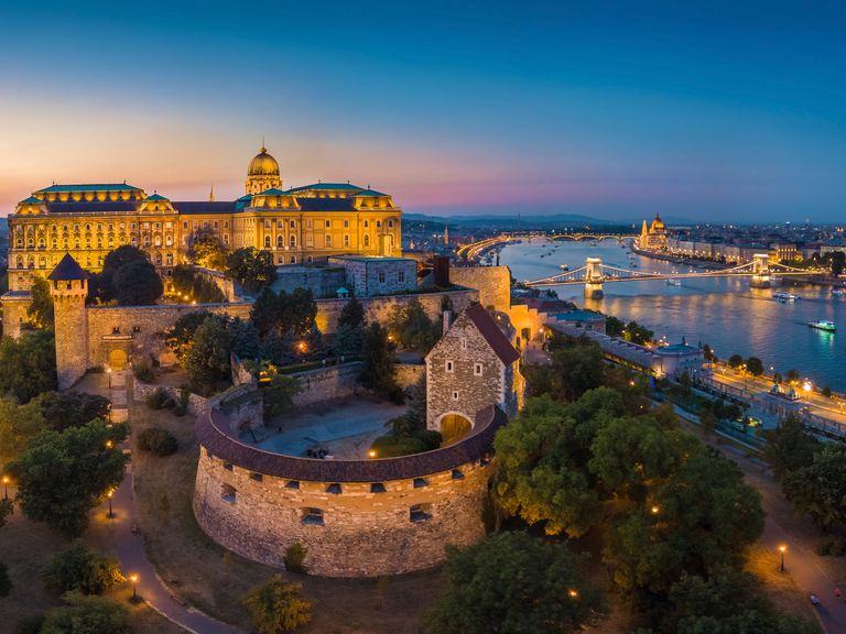 Blick auf Budapest, Ungarn