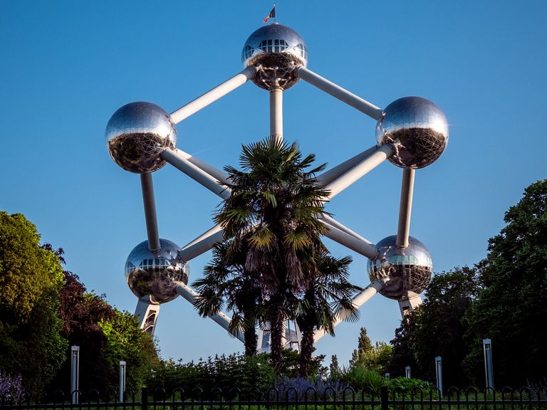 Atomium in Br&uuml;ssel, Belgien