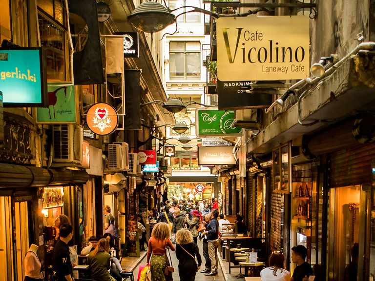 Caf&eacute;s in Melbourne