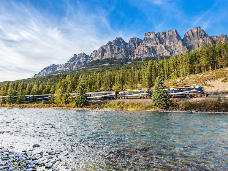 Rocky Mountaineer in Kanada. PR