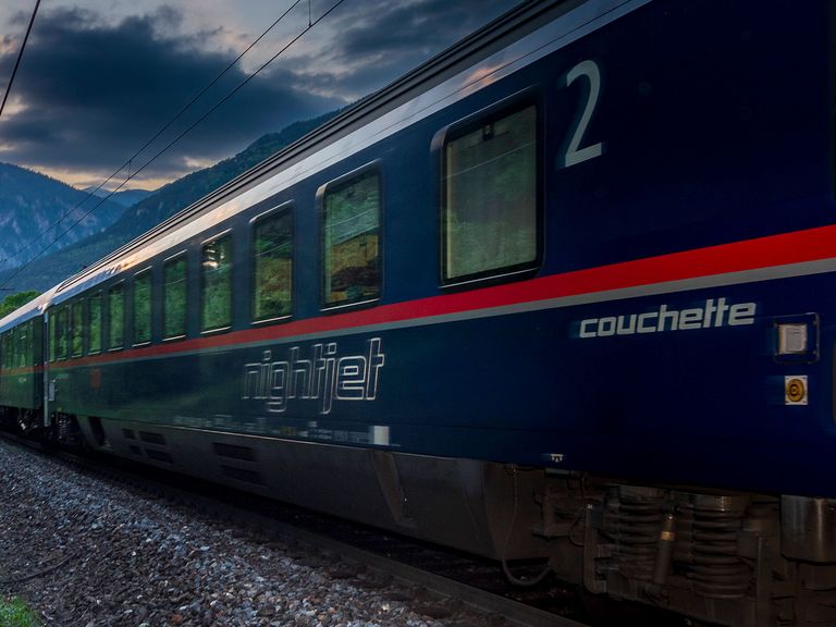 Die Nightjets der ÖBB fahren auf einem großzügigen Streckennetz. ÖBB Nightjet in Österreich