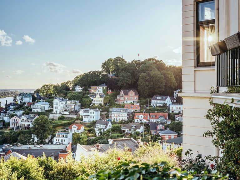 Blick aufs Treppenviertel