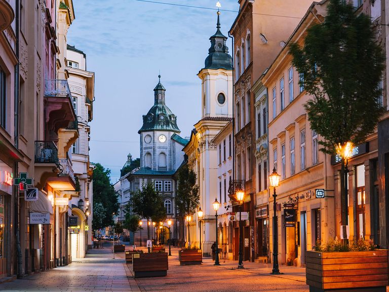 Hier zu sehen: die Altstadt von Pilsen. Altstadt von Pilsen