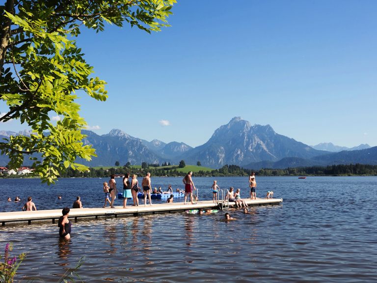 Badesee im Allgäu