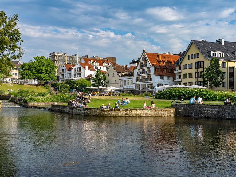 Paderquellen im Stadtpark Paderborn