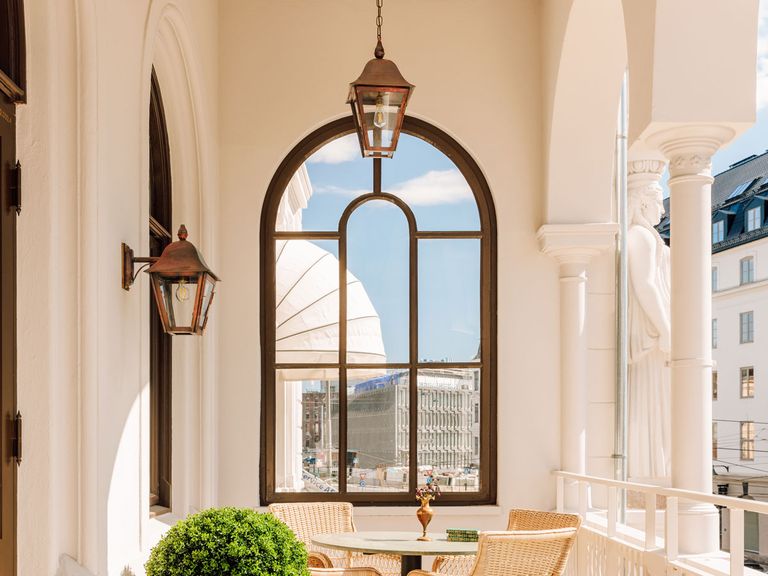 Villa Inkognito, Suite mit Balkon