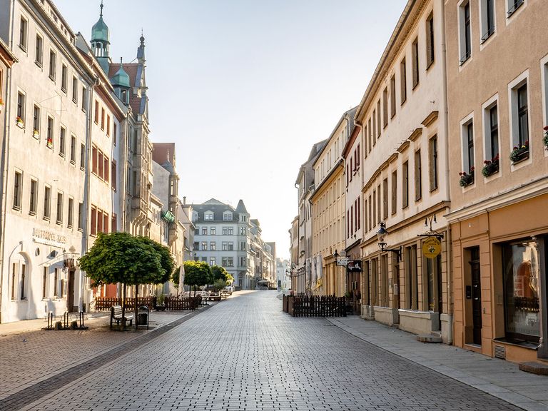 Freiberg, eine bezaubernde Stadtschönheit in Sachsen Freiberg in Sachsen