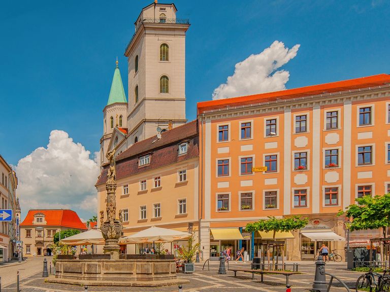 Zittau Stadtansicht
