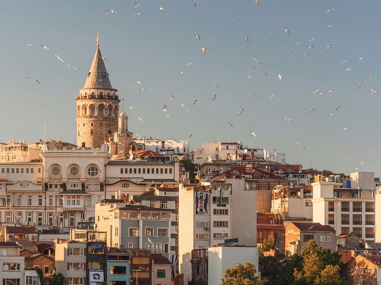 Blick auf Istanbul