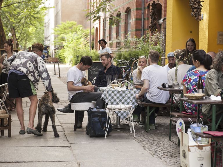 Mittagspause in Berlin Neukölln