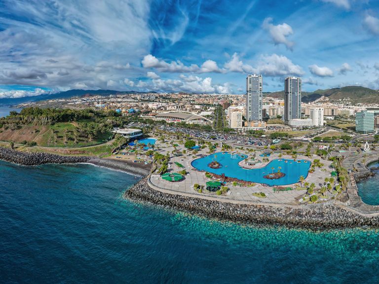 Blick auf Santa Cruz de Tenerife