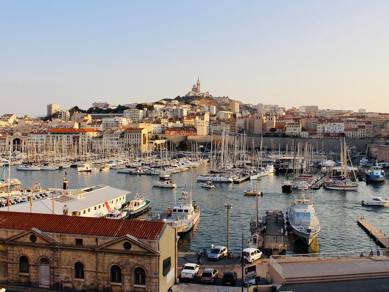 Traumhaft schön: der Alte Hafen von Marseille. Marseille Alter Hafen
