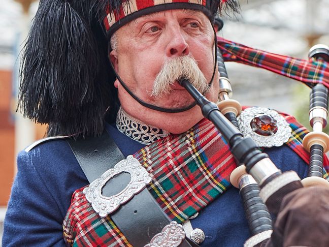 Dudelsackspieler, Royal Scotsman