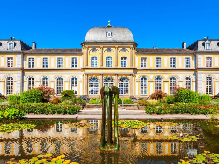Blick aufs Poppelsdorfer Schloss in Bonn
