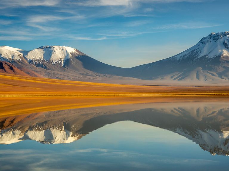 Der Salzsee Lejía in der Atacama-Wüste Lagune Lejia, Atacama-Wüste, Chile