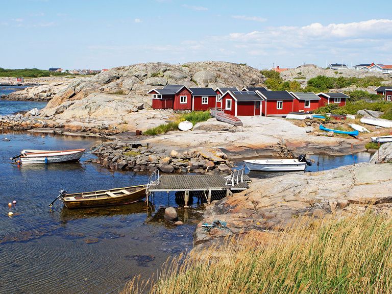 Schwedenidylle pur: die Insel Hönö Hönö bei Göteburg