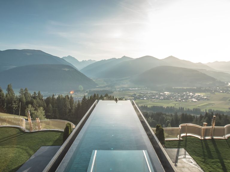Skypool im Hubertus Hotel 