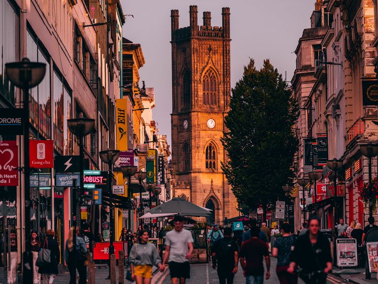 Bold Street in Liverpool