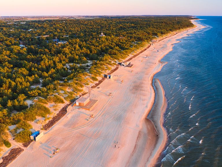 Strand bei Palanga in Litauen