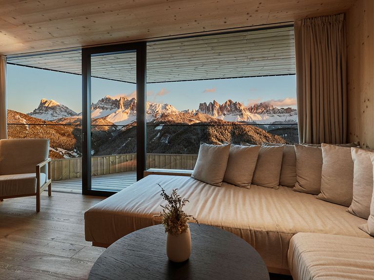 Einmaliger Ausblick: das Forestis Penthouse in Südtirol FORESTIS Penthouse