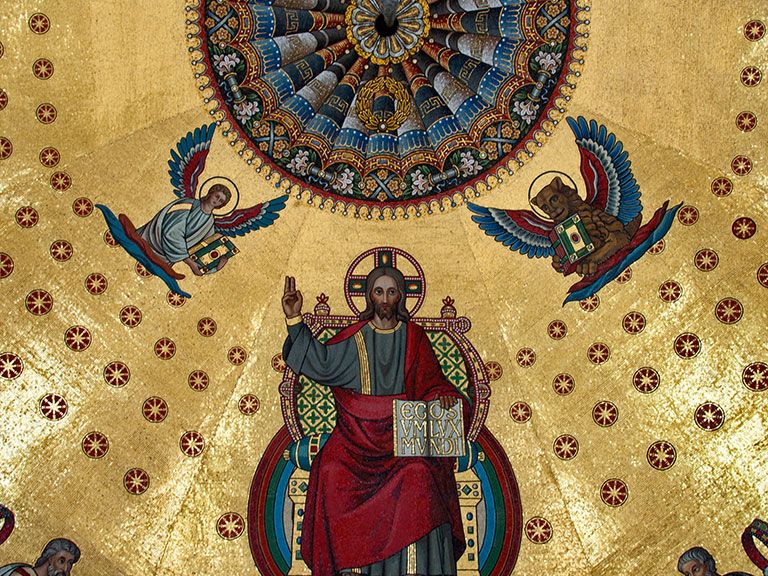 Aachener Dom Innenansicht