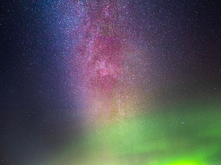 Polarlichter in Norwegen